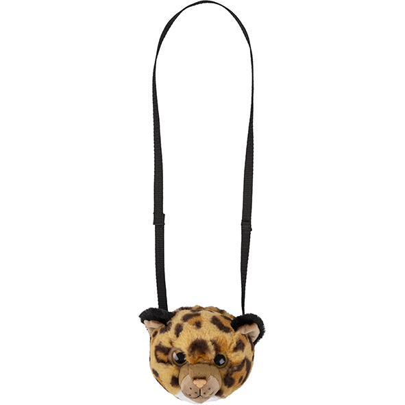Kleine Tasche mit Leoparden-Gesicht