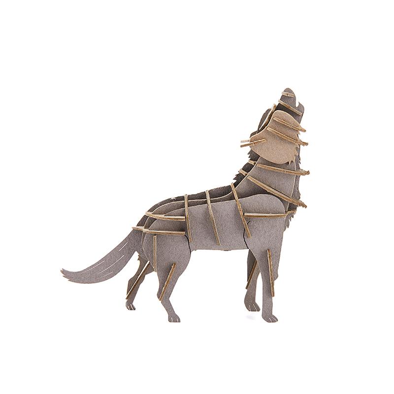 3D Puzzle Wolf
