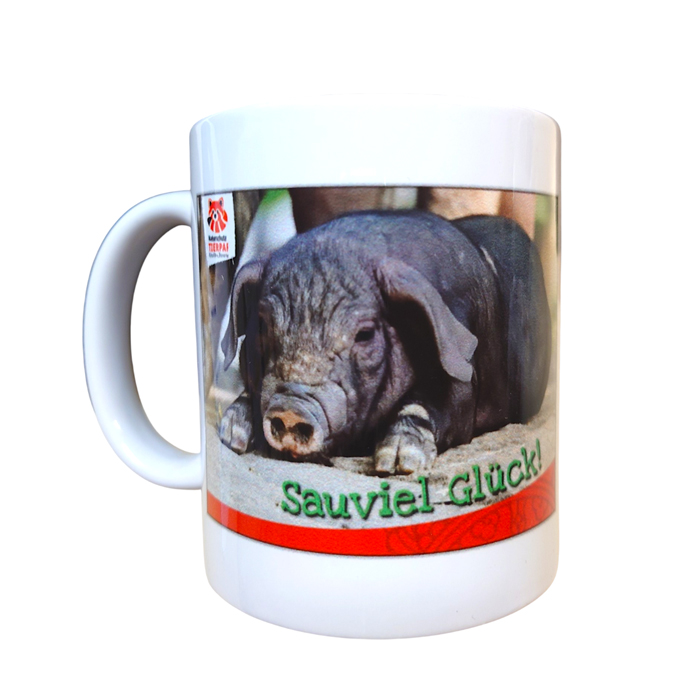 Tasse Sauviel Glück!