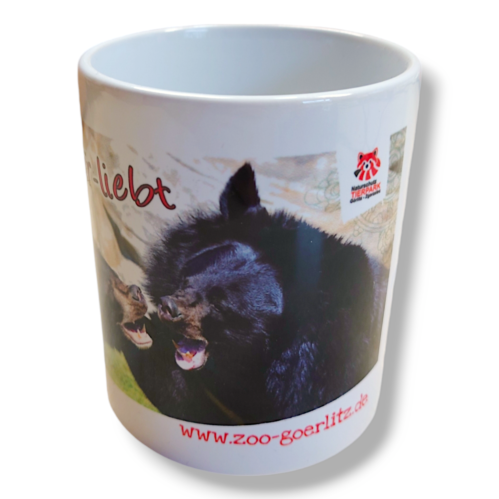 Tasse Tibet Kragenbär - Total Bär-Liebt