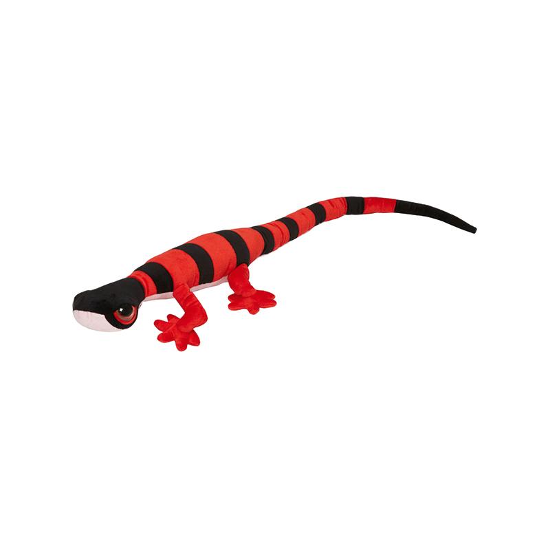 Gecko groß (rot-schwarz)