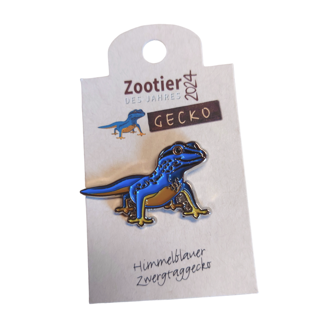 Zootier des Jahres 2024: Gecko - Pin