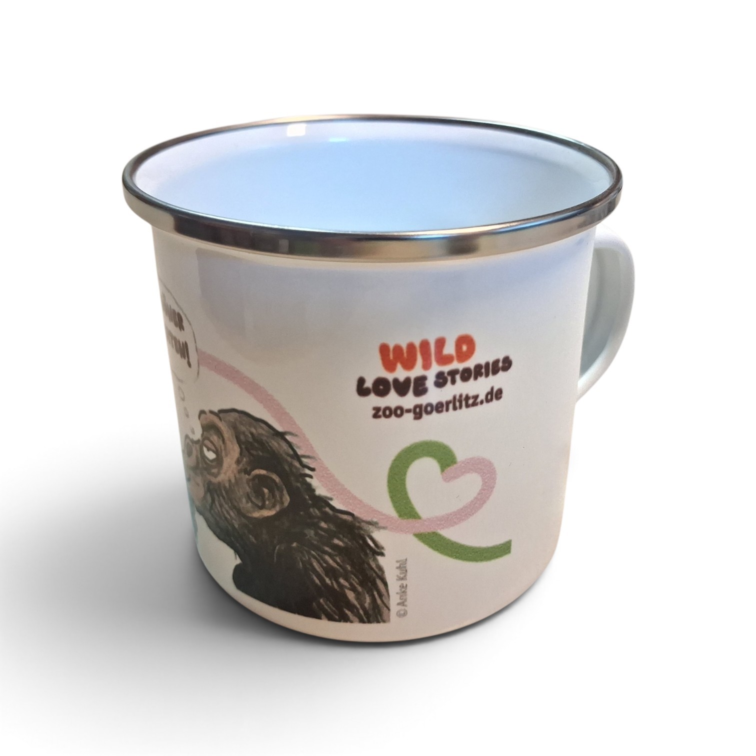 Viel schöner als streiten - Emailie Tasse