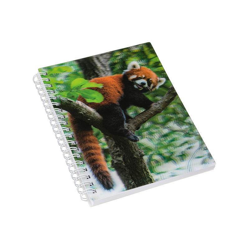 Schreibblock 3D - Roter Panda