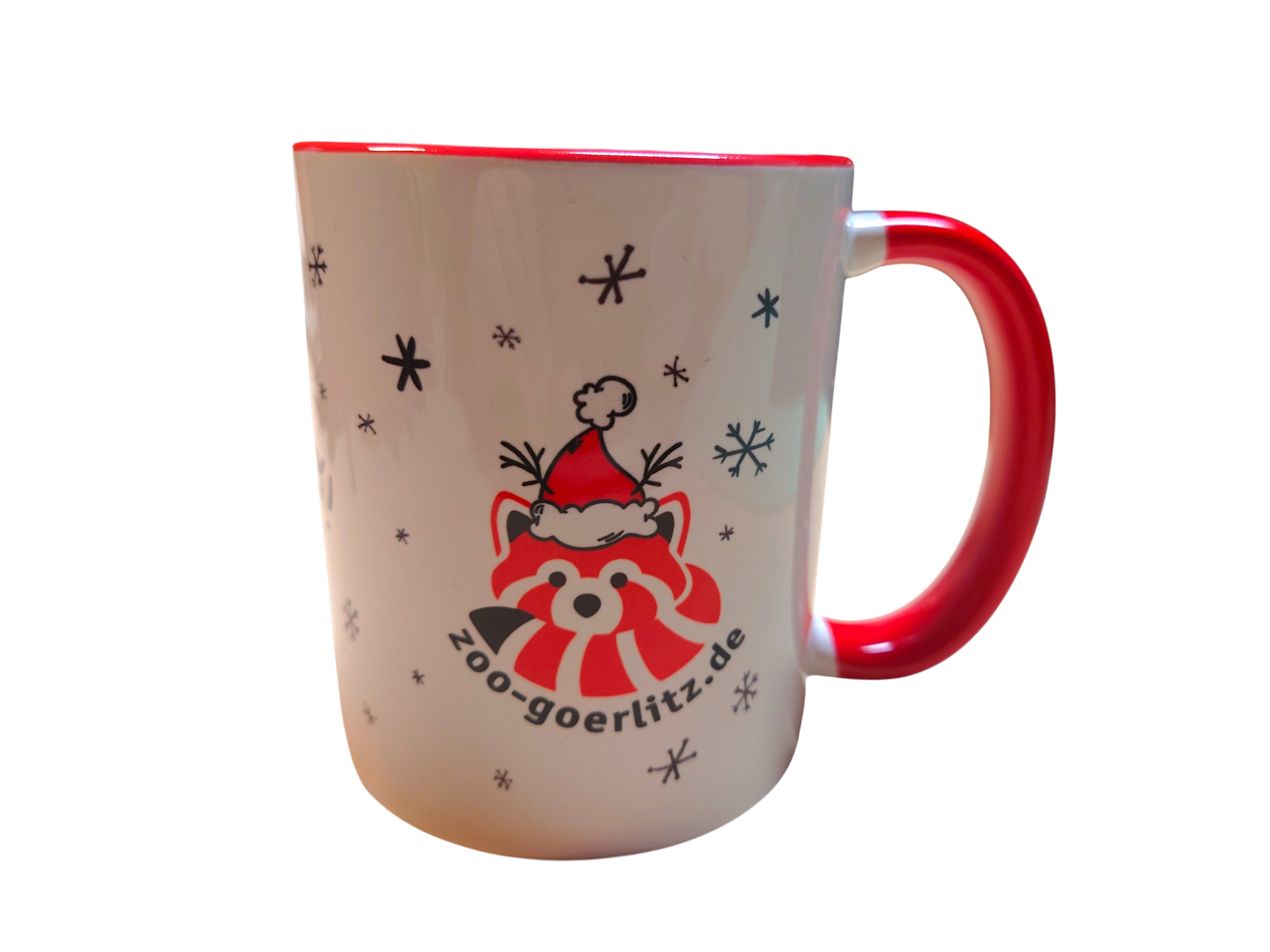 Tasse Roter Panda Weihnachten HoHoHo!
