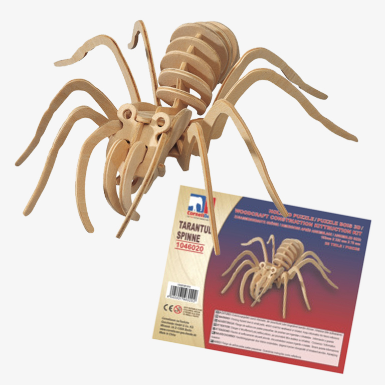 Holz 3D Puzzle Spinne