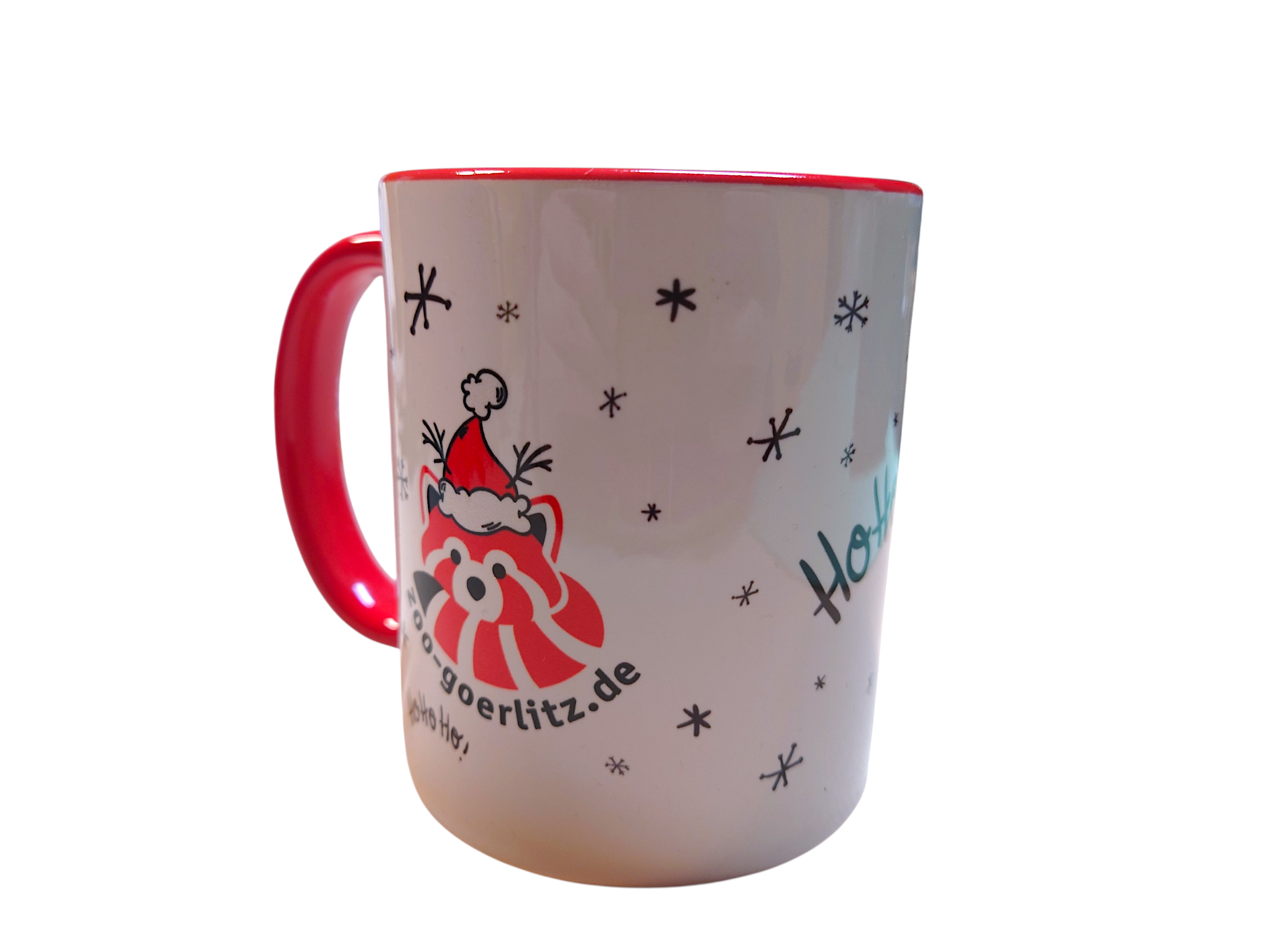 Tasse Roter Panda Weihnachten HoHoHo!