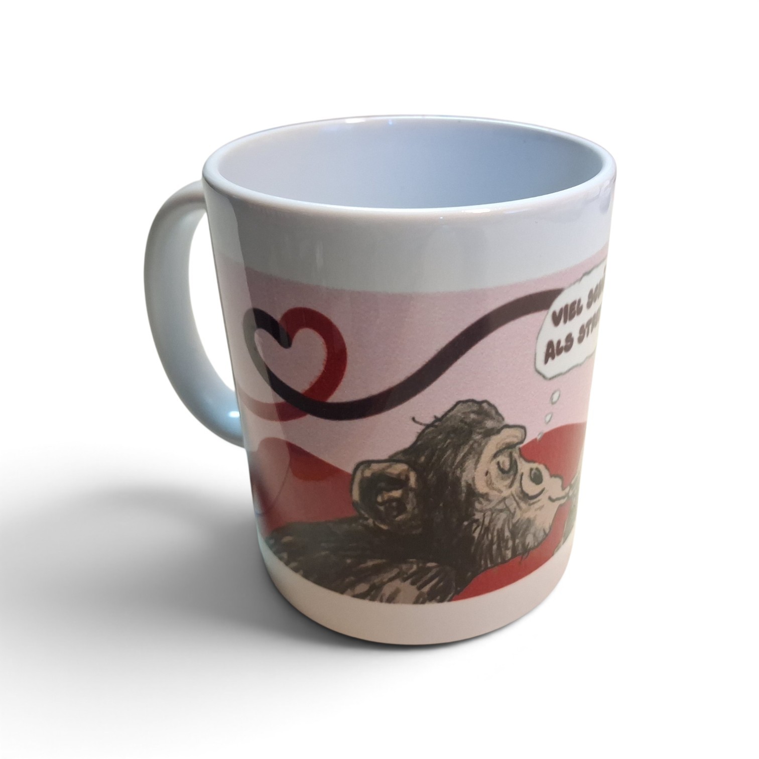 Viel schöner als streiten - Keramik Tasse