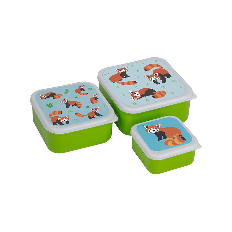 Roter Panda Luchbox Set 3-teilig