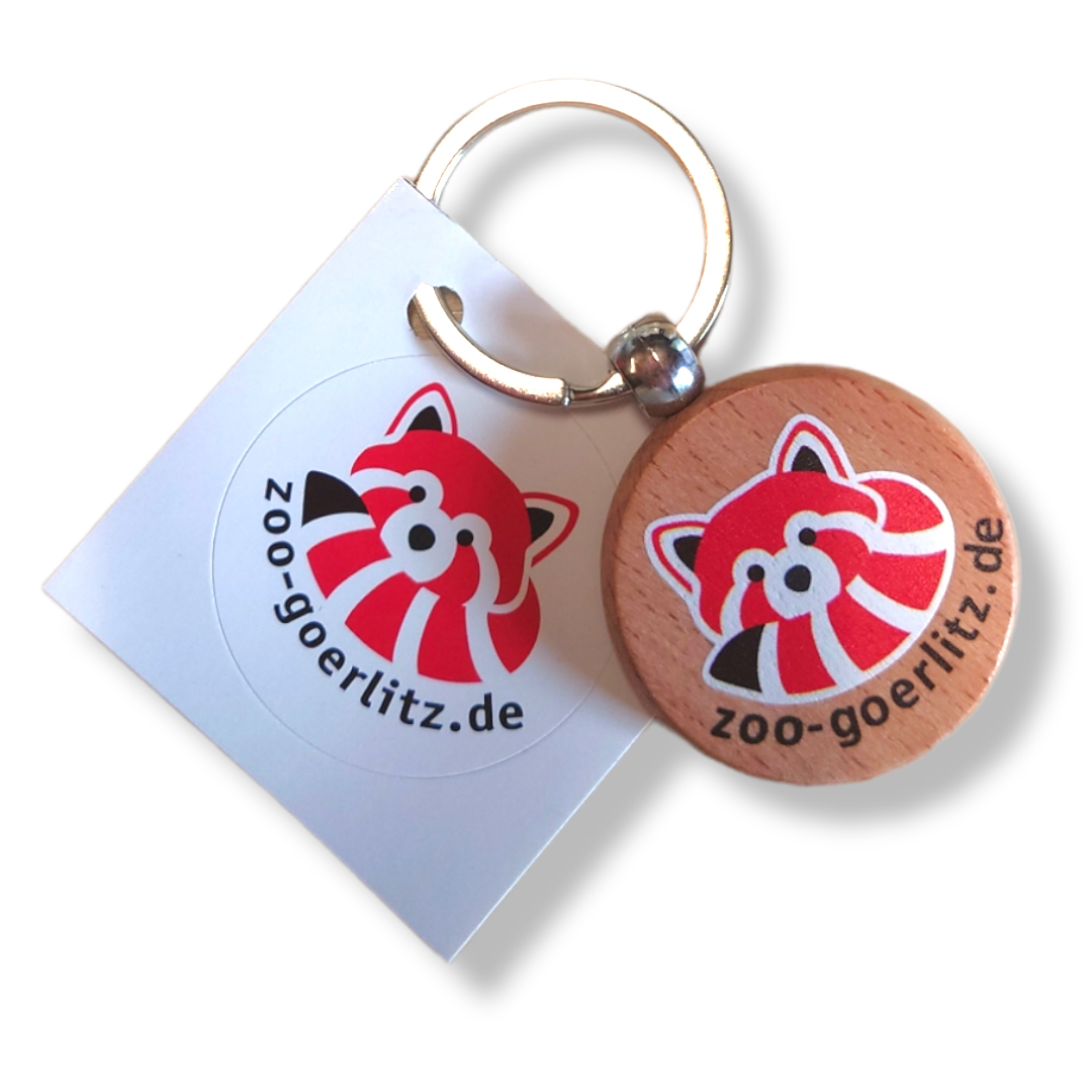 Schlüsselanhänger rund "Zoo-Görlitz"